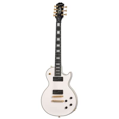 Epiphone Matt Heafy Les Paul Custom Origins 7-String Bone White - Electric Guitar image 1