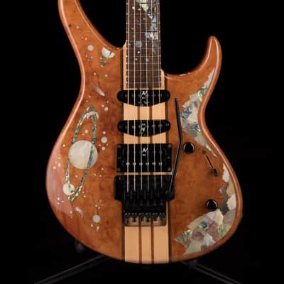 Pre Owned Planets HSS With Floyd Rose Brown Electric Guitar With Case image 2