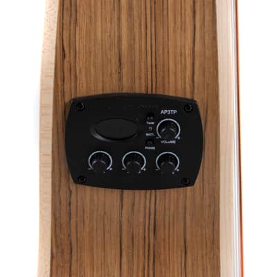 Applause E-Acoustic Guitar Jump OM Cutaway Electro in Peach AP510.126 image 4