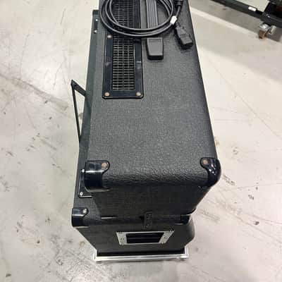 Marshall JCM 900 Model 4100 Amp Head with 1960A 4x12 Cabinet half stack - Black w/ Road Case image 7