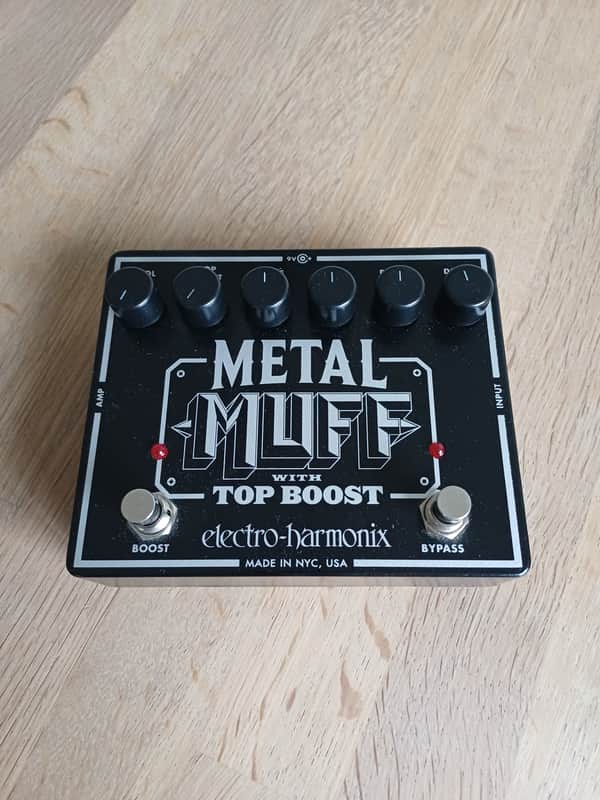 Electro-Harmonix Metal Muff Distortion with Top Boost image 1