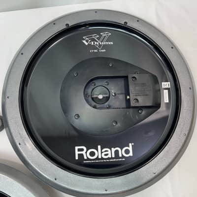 Roland CY-14C 14" V-Cymbal Crash TWO & Roland CY-15R V-Cymbal 15" Ride Pad ONE image 4