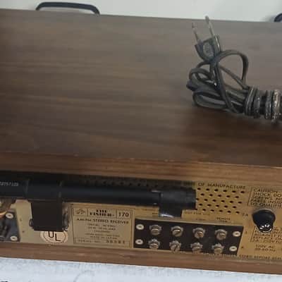 VTG The Fisher 170 Stereo Receiver - Powers On - Tested image 17