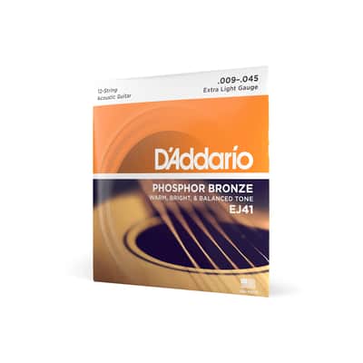 DAddario EJ41 Phosphor Bronze 12-String image 2