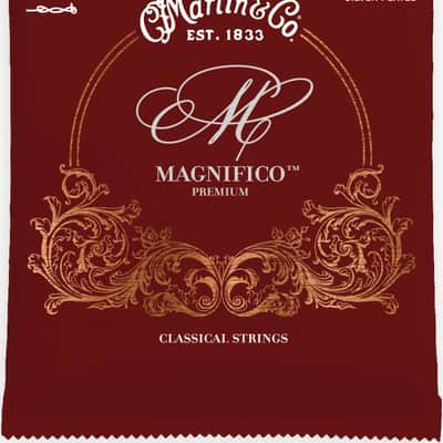 Martin Classical Magnifico Tie End Guitar Strings, Normal Tension image 1