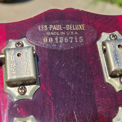 Gibson Wine Deluxe Pete Townsend Special with casel 1976 - Wine image 5