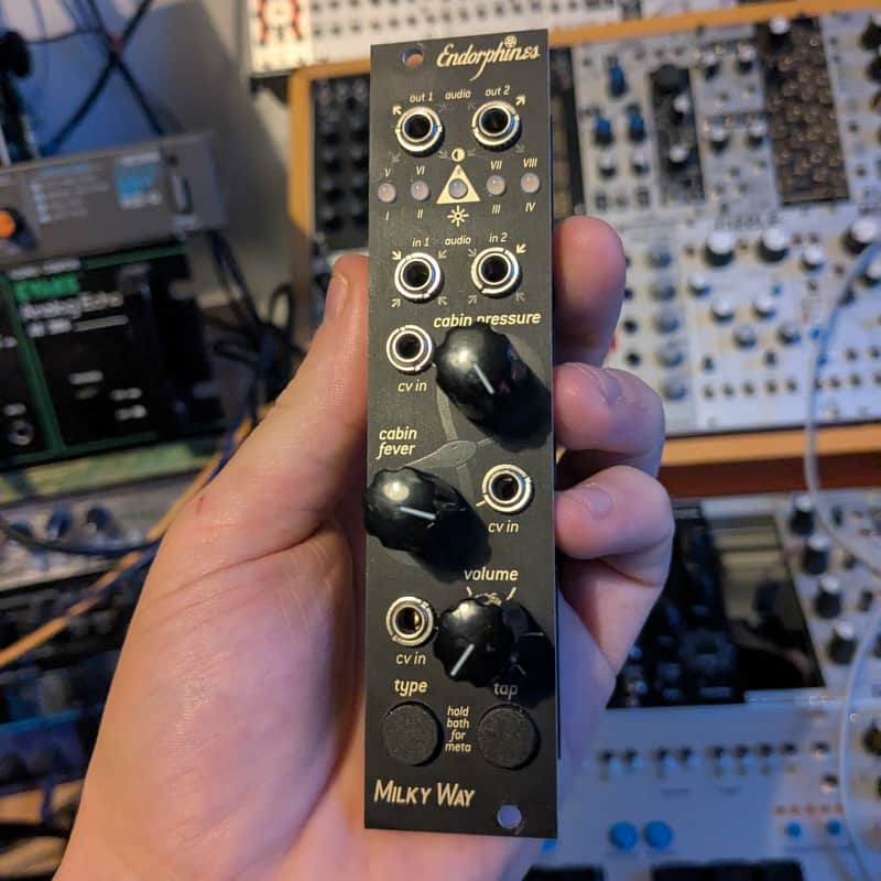 2019 – Present Endorphin.es Milky Way Eurorack Synth Module Black