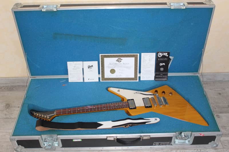 Gibson Explorer Allen Collins 2003 - Lynyrd Skynyrd - Tom Murphy Aged Custom Shop - Korina - Yamano model ! image 1