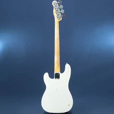 Fender MEX USED ​​Mike Dirnt Road Worn Precision Bass (White Blonde) image 4