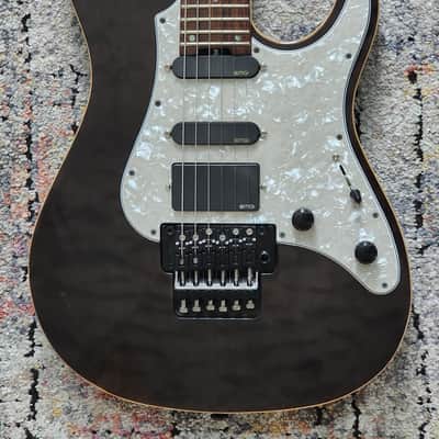 ESP LTD Elite ST-1 2013 - See Thru Black image 2