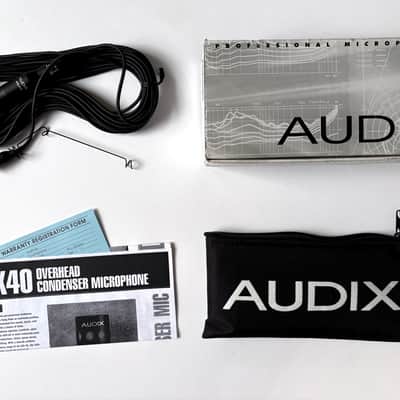 Audix ADX40 Cardioid Hanging Condenser Microphone 2010s - Black image 2