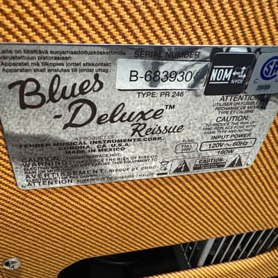 Fender Blues Deluxe Reissue Amp Bild 3