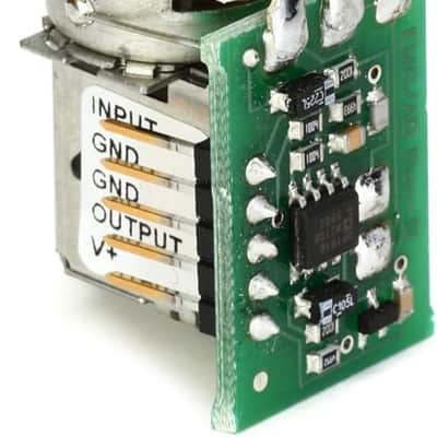 EMG AB Afterburner 20dB Gain Boost Guitar Potentiometer/Pot - Black image 1