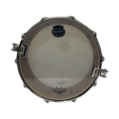 Mapex Saturn VI 14"x6.5" Snare Drum - Black Ink Burst image 6