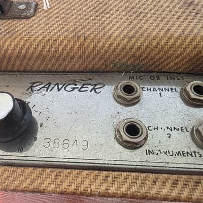 Gibson GA-20T Ranger 1959-1961 Vintage Tweed 1x12 studio combo guitar amp artist owned by Bernie Marsden of Whitesnake rare tremolo amplifier GA20T GA20 20 image 7