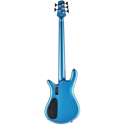 Spector Euro 5 Classic Bass Guitar - Metallic Blue Gloss image 3