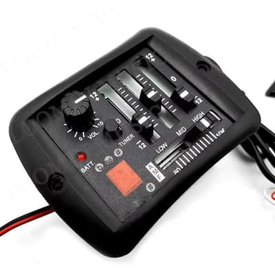 Yamaha 4 Bands Acoustic Guitar EQ Equalizer Piezo Pickup with Tuner image 4