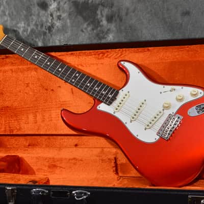 Fender American Vintage II 1965 Stratocaster Candy Apple Red w/ OHSC & FAST Same Day Shipping image 8