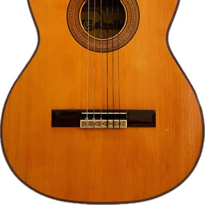 Estrella Classical Acoustic Guitar Made In Japan Matsumoku 1970’s - Natural image 2