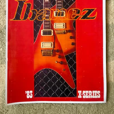 Ibanez X-Series RR550SC "Rocket Roll" 1983 - Flamed Maple Sunburst image 18