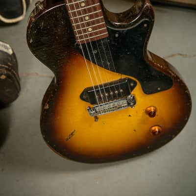 Rick Nielsen's 1956 Sunburst Gibson Les Paul Junior image 6