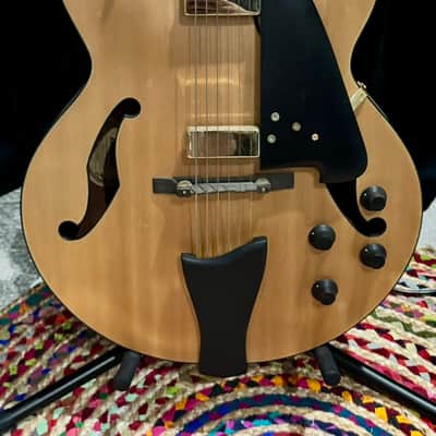 Ibanez AFC95-NTF Contemporary Archtop Hollowbody - Natural Flat