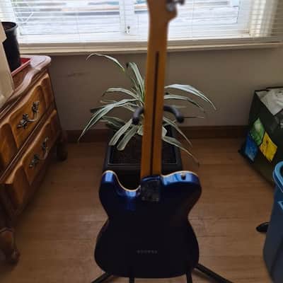 Fender American Ultra Luxe Telecaster 2021 - Blue Sparkle image 15