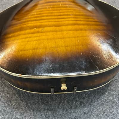 Harmony H1215 Archtone 1944 - 1971 - Dark Brown Sunburst image 7