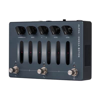 New Darkglass Alpha Omega Photon Bass Distortion Compression Guitar Pedal image 3