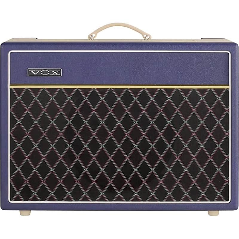 VOX  AC15 Custom 15W 1x12 Limited-Edition Tube Guitar Combo Amp  New - Blue/Cream image 1