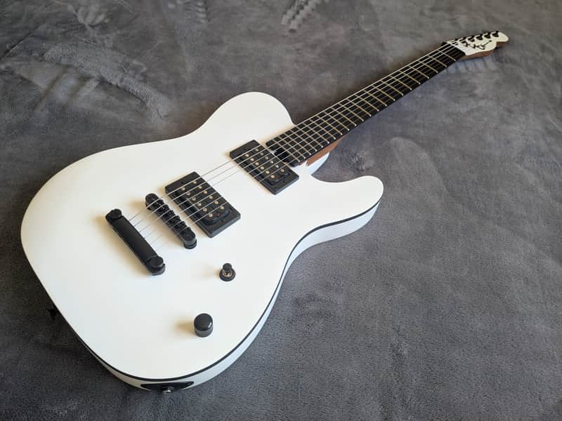 Charvel Joe Duplantier Signature Pro-Mod San Dimas Style 2 HH 2021 Satin White image 1