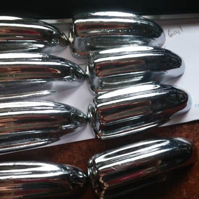 Pearl VINTAGE  Bass Drum Lugs Lug Casing HEAVY CAST MIJ PART Super Clean JAPAN 60s 70s image 3