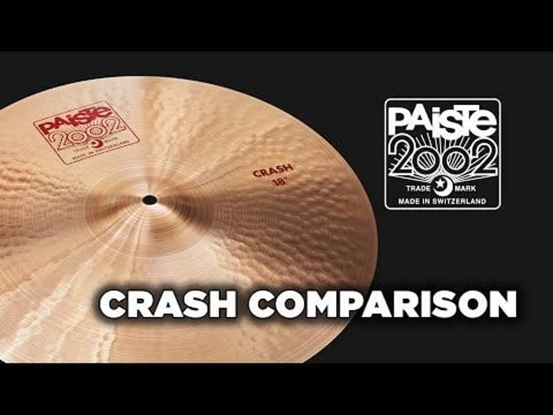 Paiste 2002 18" POWER CRASH CYMBAL image 1