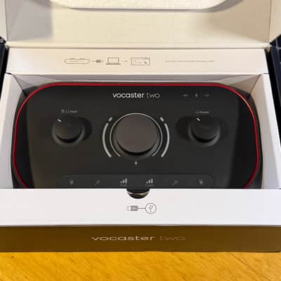 Focusrite Vocaster Two USB Audio Interface | Mint • Boxed Complete • Ready to Record image 2