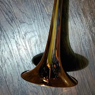 Yamaha YSL-446G Intermediate Bb/F Trombone 2010s - Lacquered Brass image 1