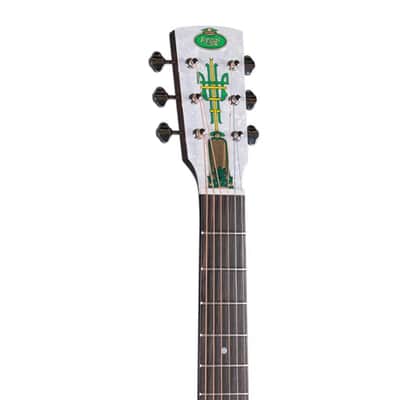 Regal RC-51 Nickel Plated Brass Tricone Resophonic Guitar image 4
