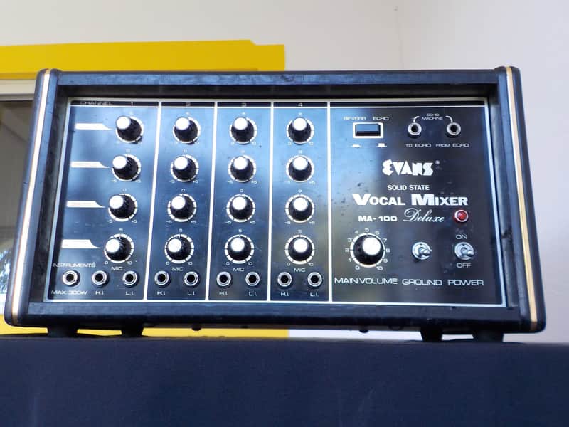 Evans Vocal Mixer MA-100 Deluxe 70's | Reverb Cyprus