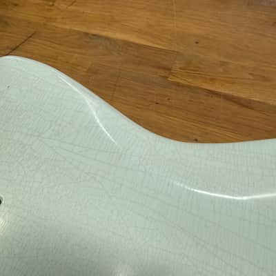 Kohlin Guitars JZ Offset replacement body Nitro Relic Faded Sonic Blue Made in Sweden image 19