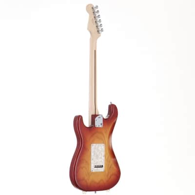 Fender American Deluxe Stratocaster SCN Ash with S-1 MF, Aged Cherry Sunburst [DZ9338164] (06/29) image 15