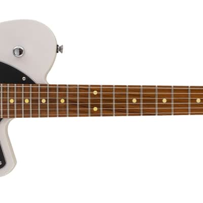Reverend Charger HC Translucent White, Dark Roasted Maple image 2