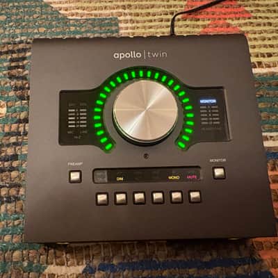 Universal Audio Apollo Twin QUAD MKII Thunderbolt Audio Interface 2010s - Dark Grey image 1