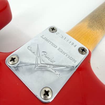 2010 Fender Custom Shop Limited Edition ’62 Stratocaster Relic Abby Ybarra - Fiesta Red image 13