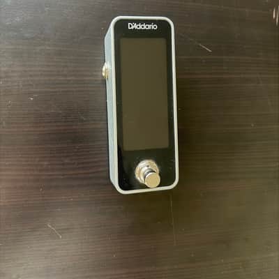 D'Addario PW-CT-20 Chromatic Pedal Tuner 2017 - Present - Black / Silver image 1
