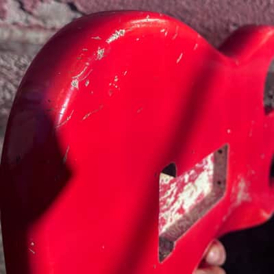 Fender Stratocaster 1964 – Original Pre-CBS BODY & NECK – Brazilian Rosewood / Clay Dots image 20