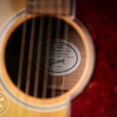 2012 Gibson SJ-200 Studio Super Jumbo Acoustic Guitar Natural image 8