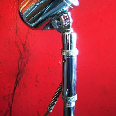 Vintage 1960's Astatic 10DA dynamic microphone Hi Z modified harp mic w F-11 adapter image 5