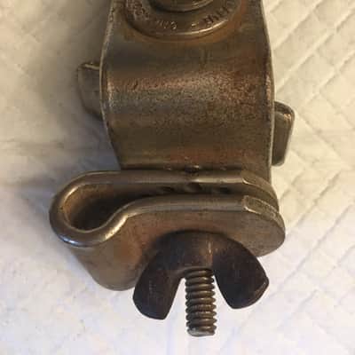 Slingerland Radio King 1930s - 40s L-Rod Bracket, Nickel image 3