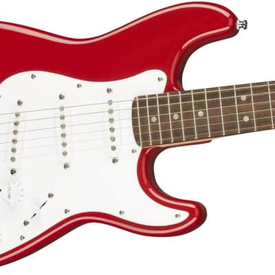 Squier 0370121554 Mini Stratocaster, Laurel Fingerboard, Dakota Red image 4