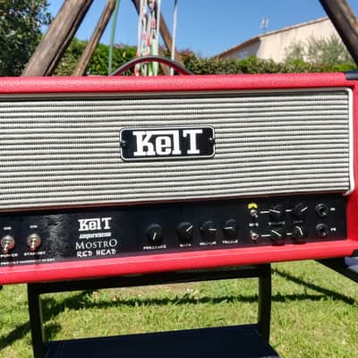 KELT  Mostro red head el34 2019 Red + cab 212 image 3