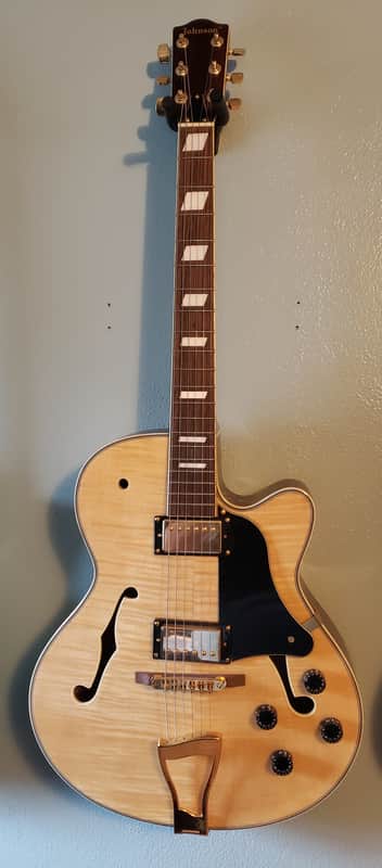 Johnson Las Vegas Hollow Body Jazz Guitar image 1